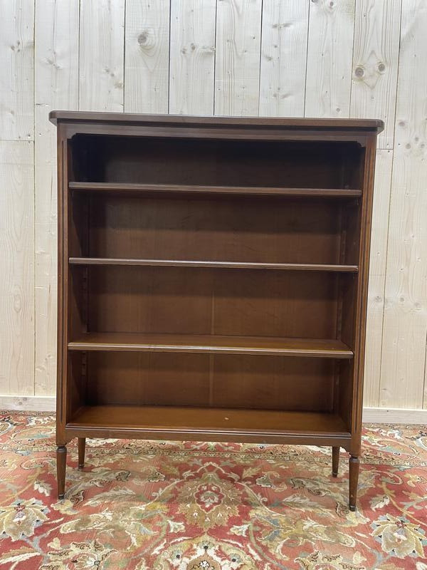 Bibus De Style Louis XVI En Acajou Et Placage d'Acajou 