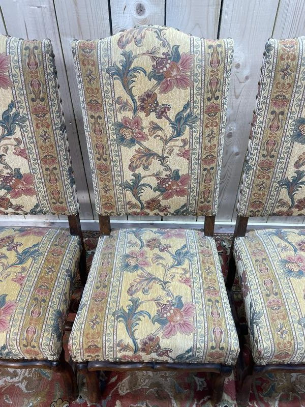 4 Chaises Louis XIII-photo-6