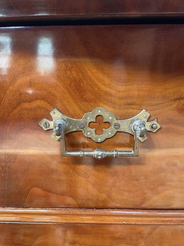 English Mahogany Chest Of Drawers -photo-4