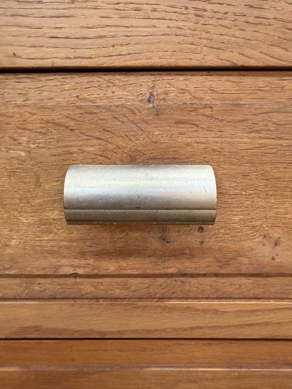 Meuble de métier de postier en enfilade et commode chêne massif 1950-photo-2