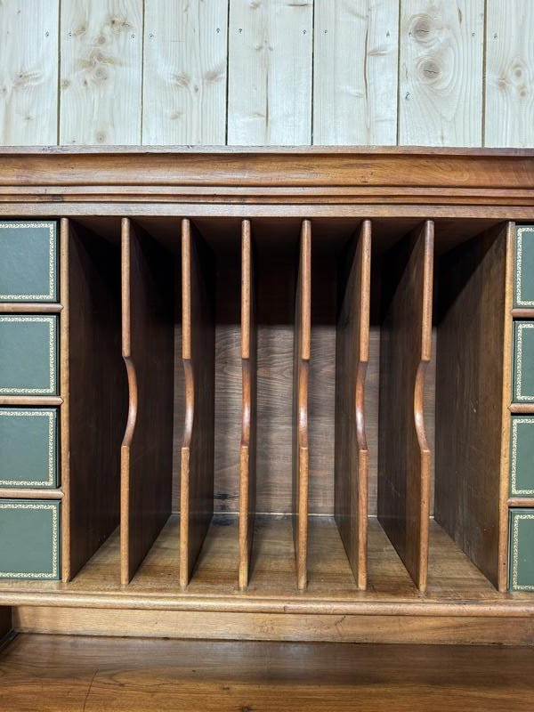 Bureau à gradin - Cartonnier époque Louis Philippe -photo-1