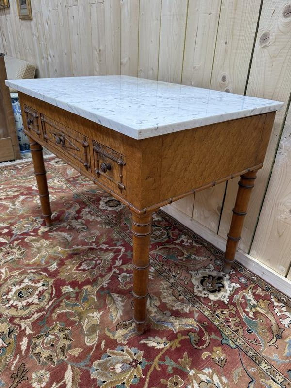 Bamboo And Marble Dressing Table 1900-photo-3