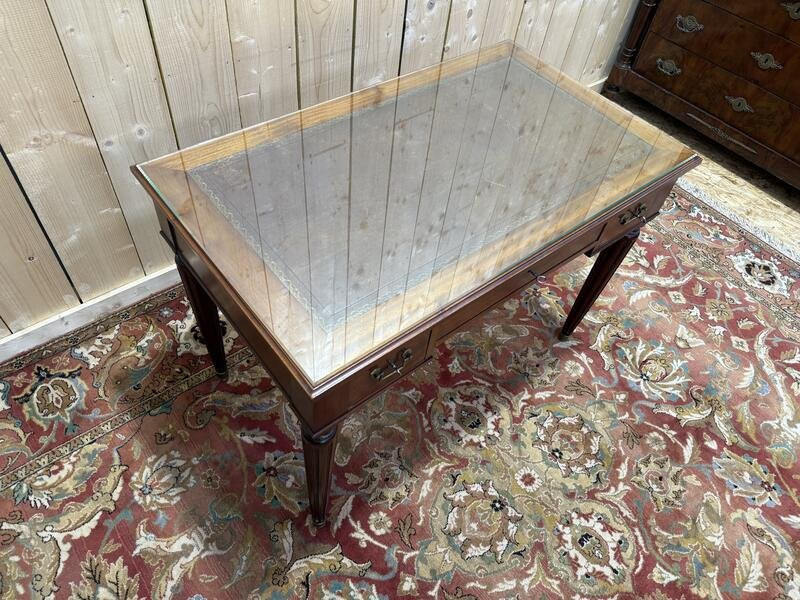 Louis XVI Style Flat Lady's Desk-photo-3