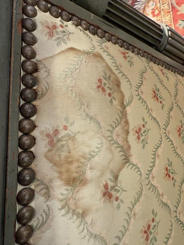 Lit capitonné de style Louis XVI 190/130 cm-photo-4