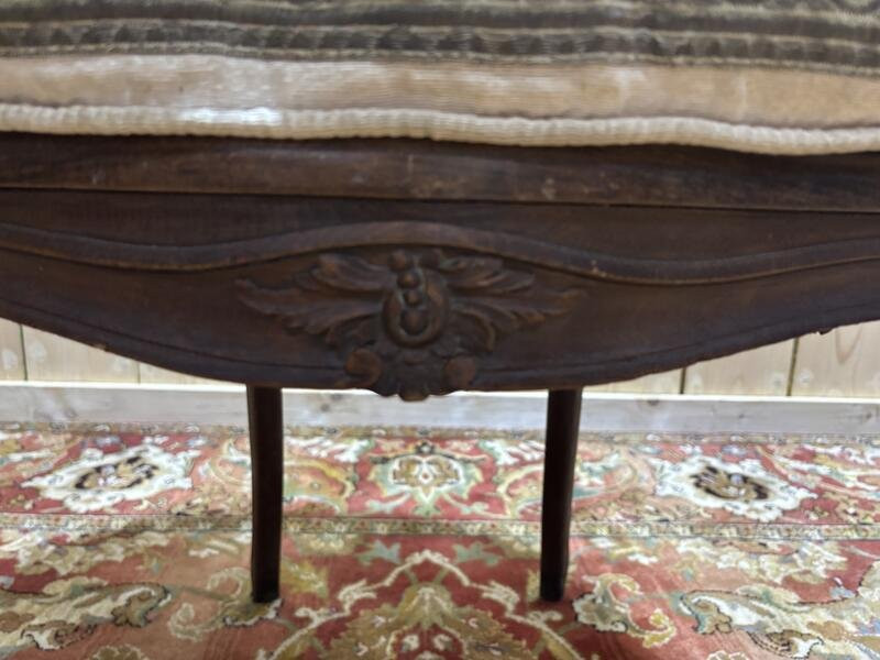 Louis XV Style Caned Office Chair-photo-3