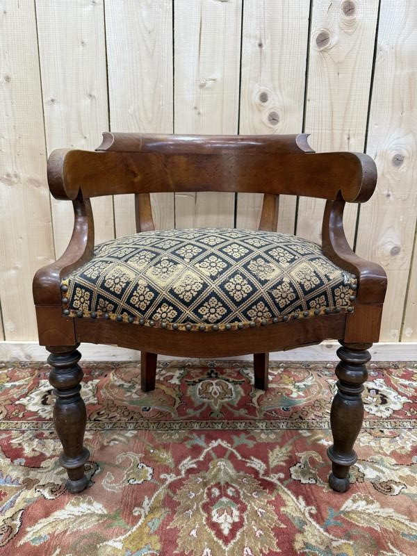 Napoleon III Period Office Chair - Louis Philippe 