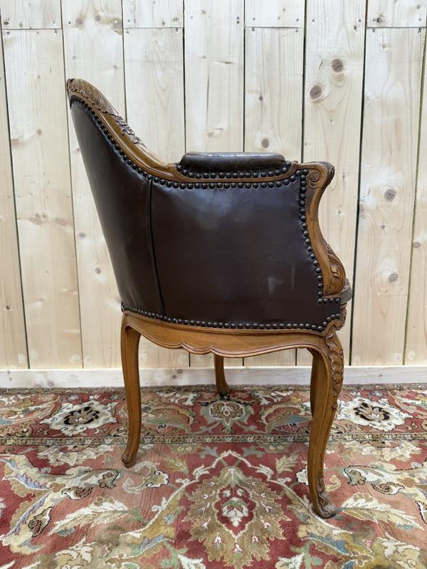 Fauteuil de bureau style Louis XV style "Couillard"-photo-4