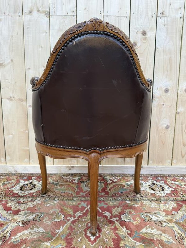 Fauteuil de bureau style Louis XV style "Couillard"-photo-2