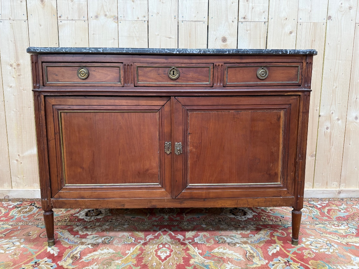 Buffet deux portes époque Louis XVI 