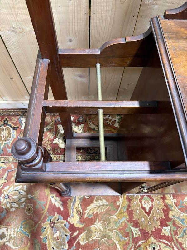 English Wardrobe In Solid Mahogany -photo-2