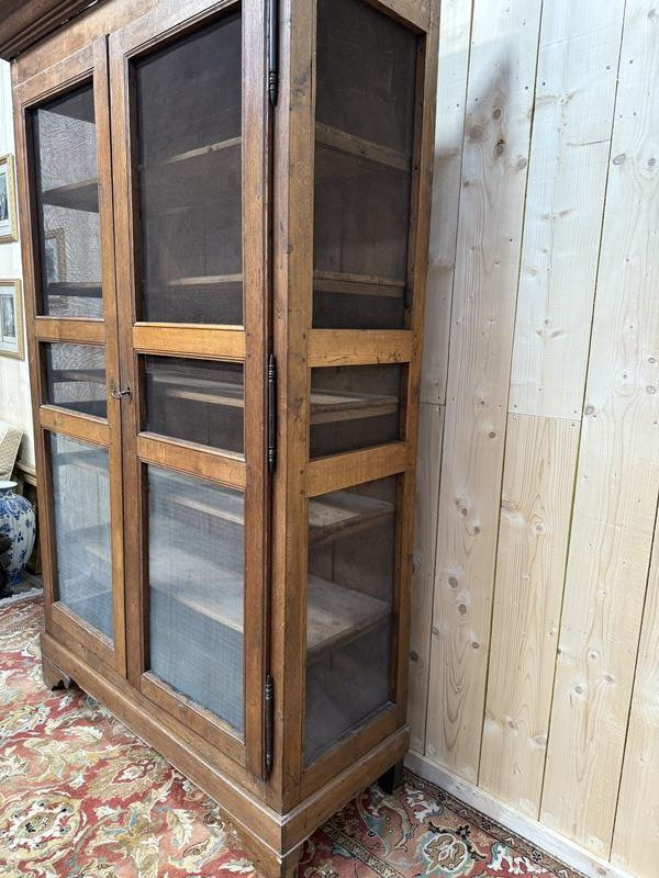 Louis Philippe Period Solid Oak Wardrobe / Pantry -photo-1