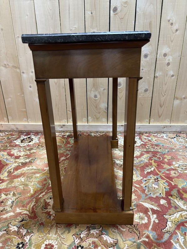 Empire Period Mahogany Console Table-photo-2
