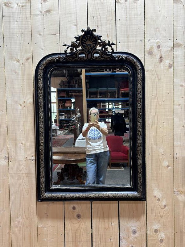 Napoleon III Mirror With Pediment-photo-2