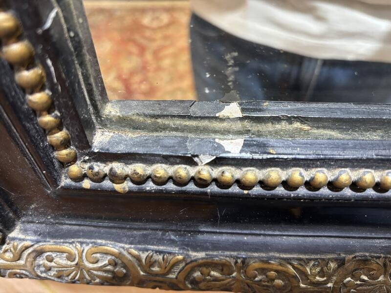 Napoleon III Mirror With Pediment-photo-3