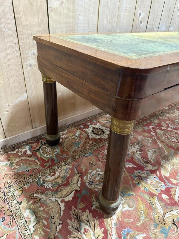 Empire Period Mahogany Bureau Plat -photo-2