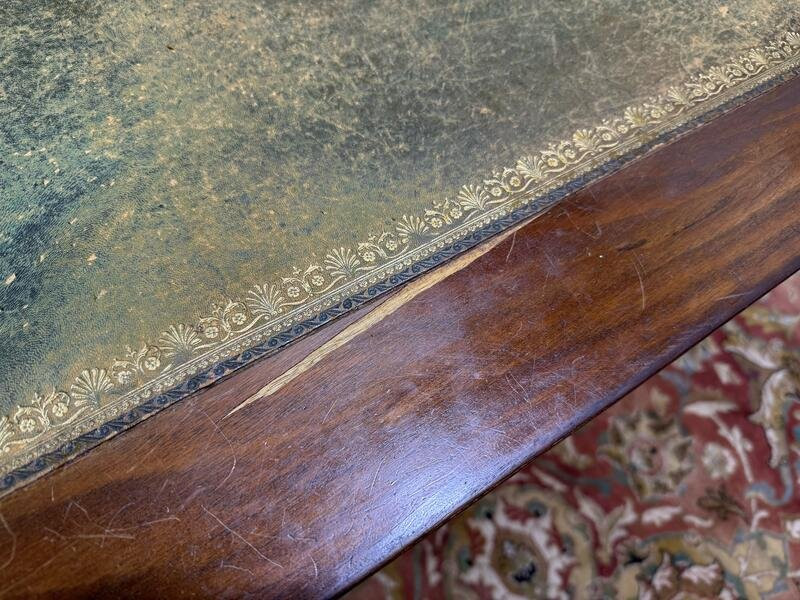 Empire Period Mahogany Bureau Plat -photo-3