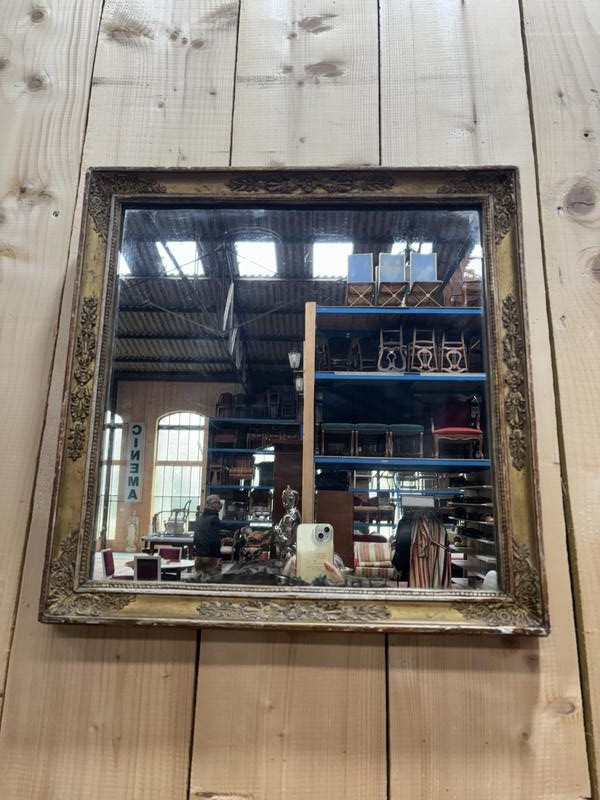 Miroir carré époque restauration