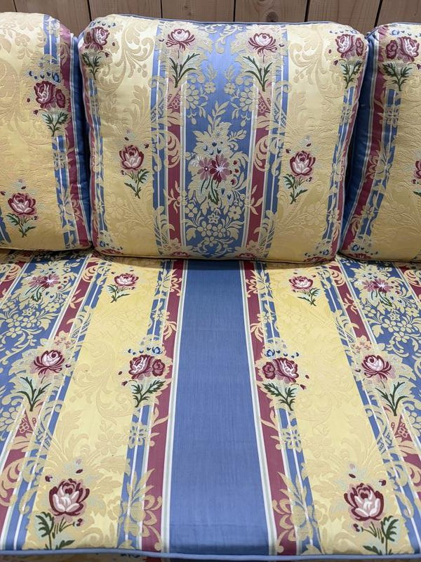 Canapé réchampi de style Louis XV-photo-2