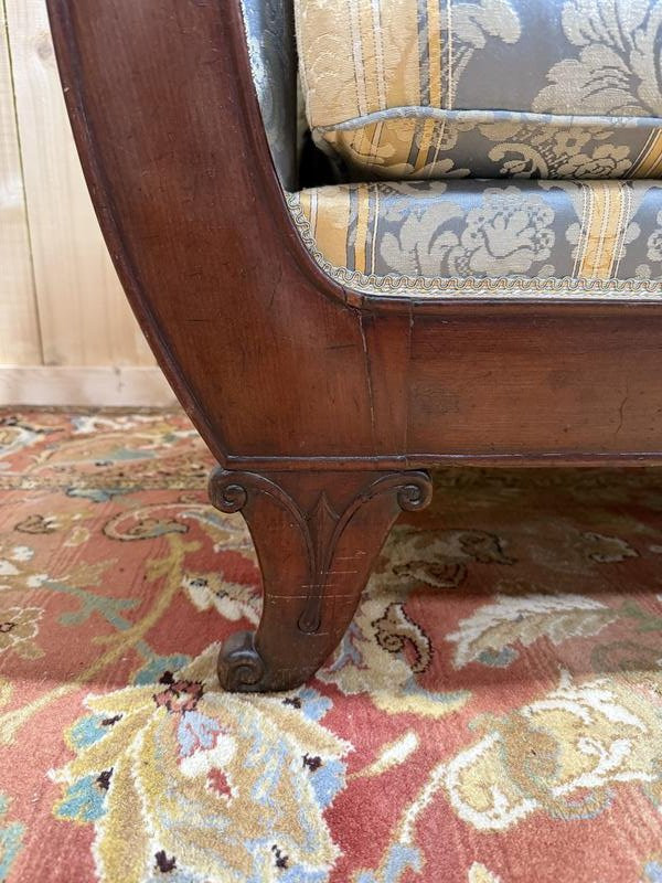 Bench / Daybed - Recamier Napoleon III Period -photo-3