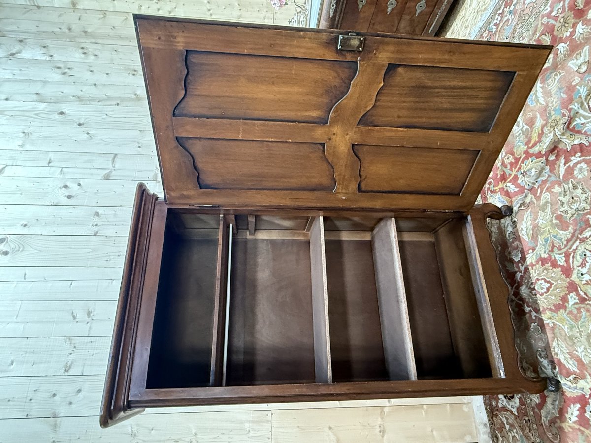 Bonnetière - Armoire à une porte de style Louis XV-photo-2