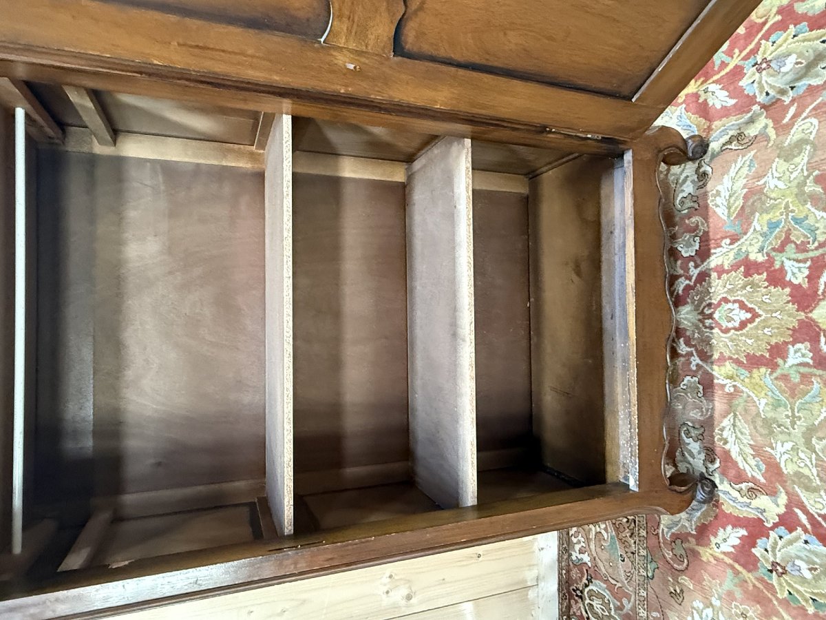 Bonnetière - Armoire à une porte de style Louis XV-photo-3