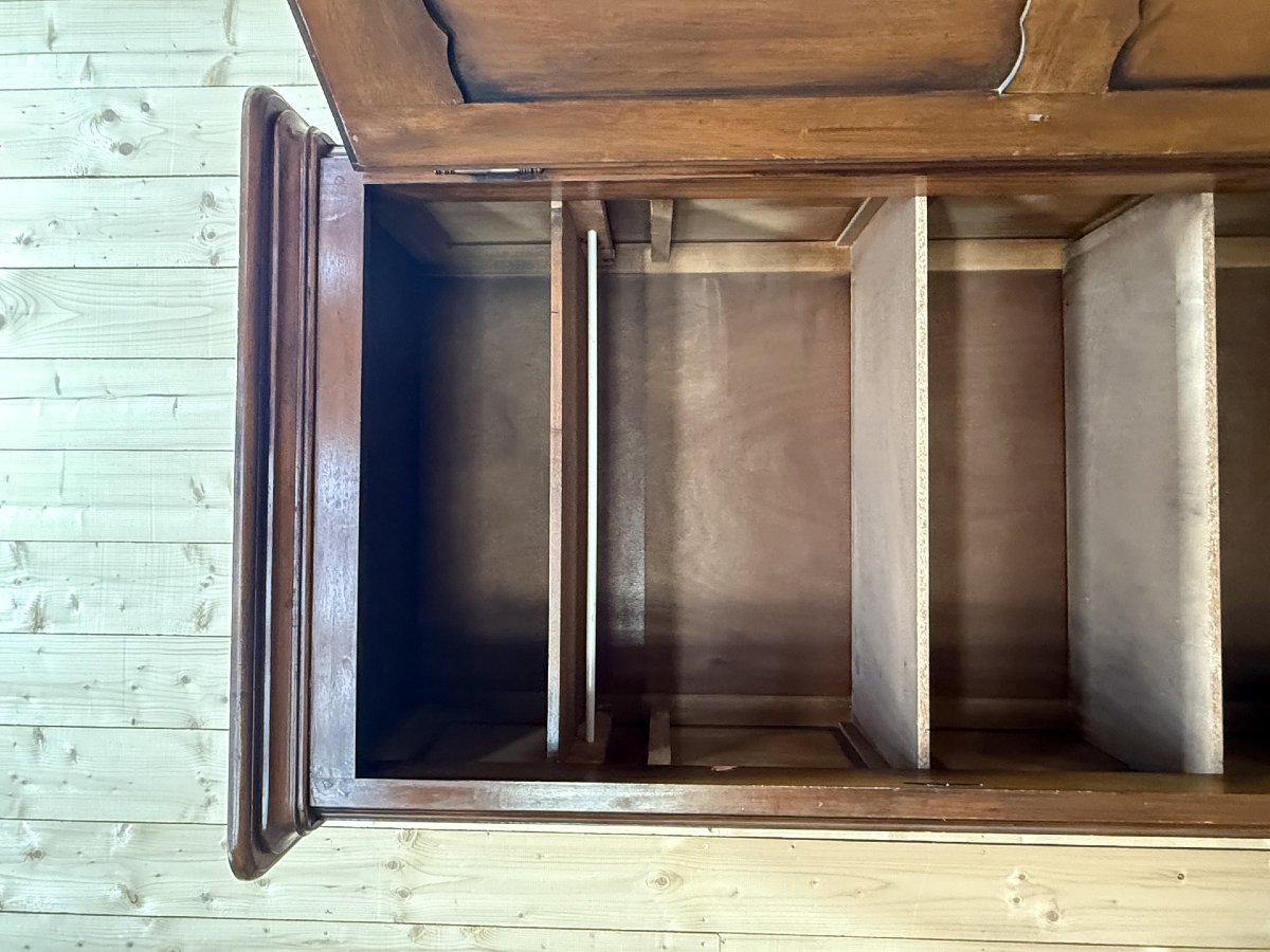 Bonnetière - Armoire à une porte de style Louis XV-photo-4