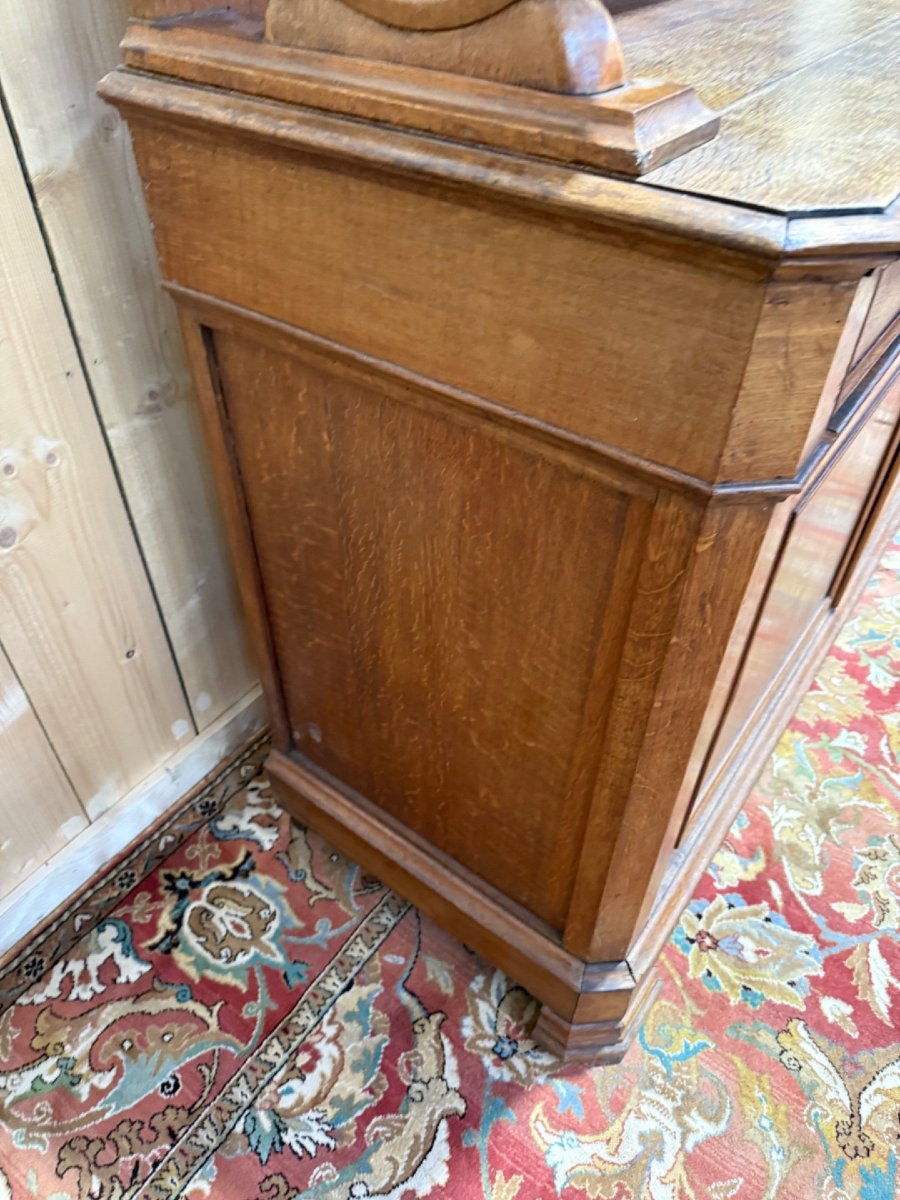 Buffet Louis Philippe "Saint-Hubert" en Chêne -photo-4