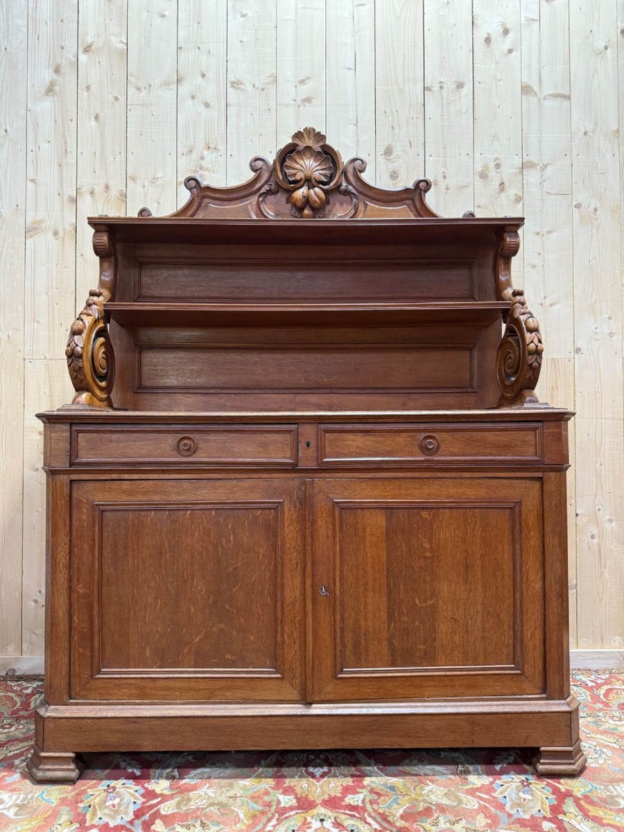 Buffet Louis Philippe "Saint-Hubert" en Chêne
