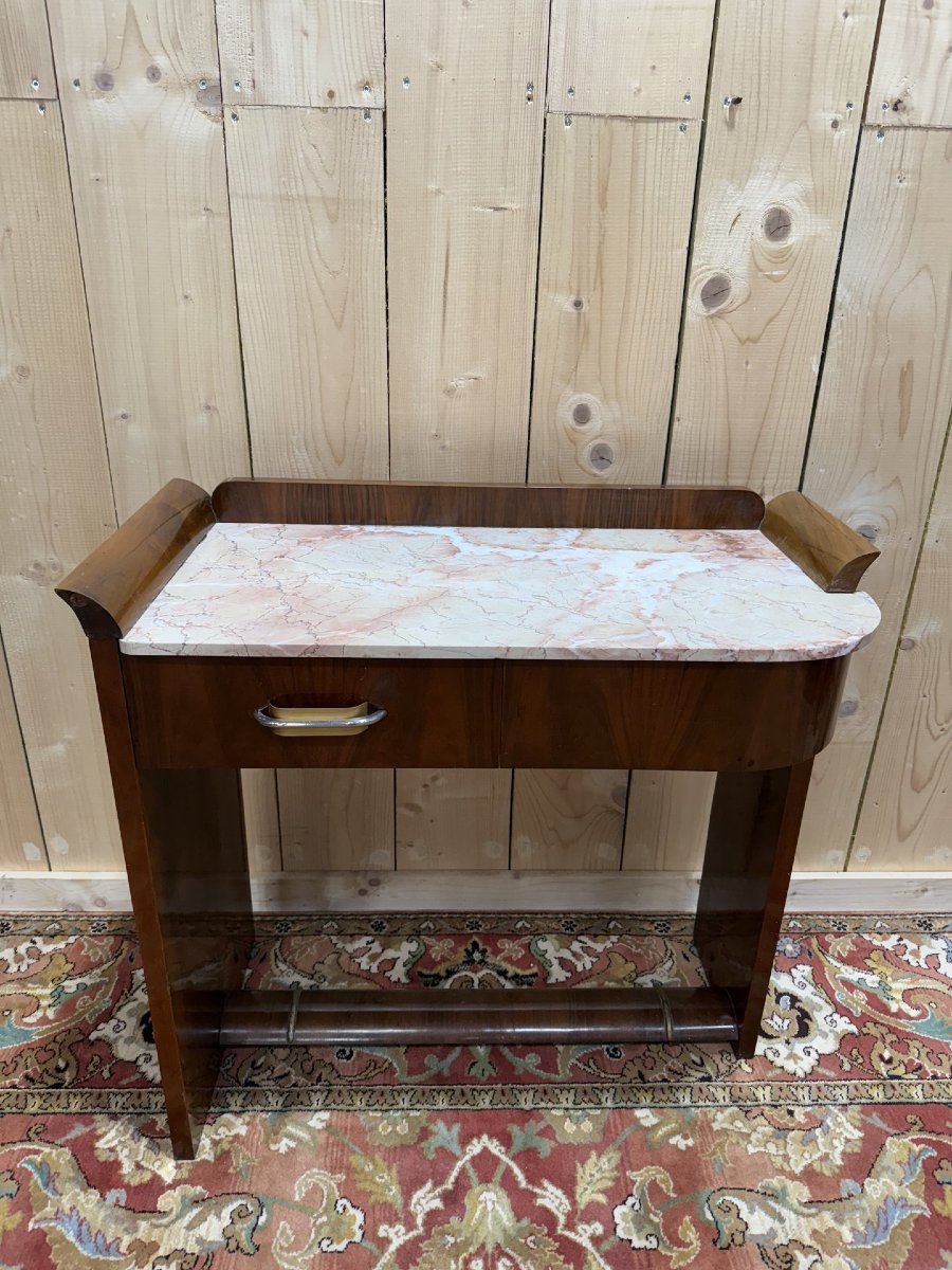 Bureau - Coiffeuse - Console époque Art Déco-photo-4