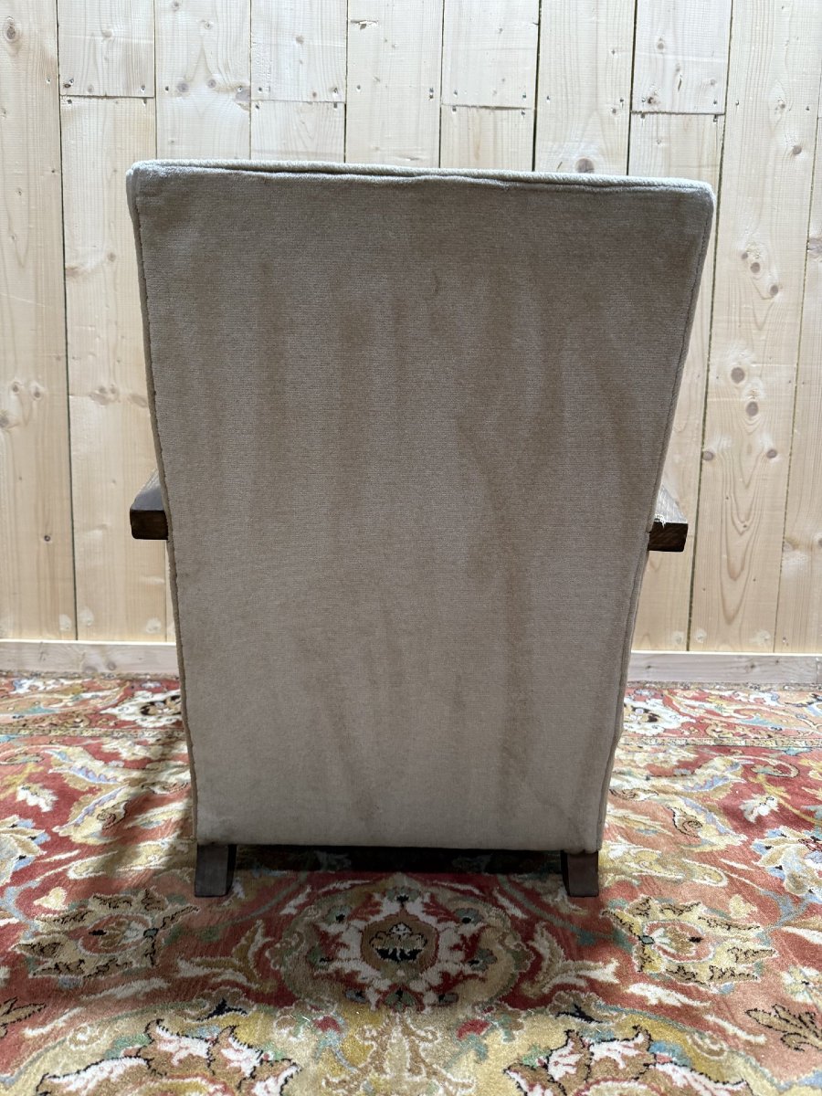 Art Deco Style Lounge Chair-photo-2