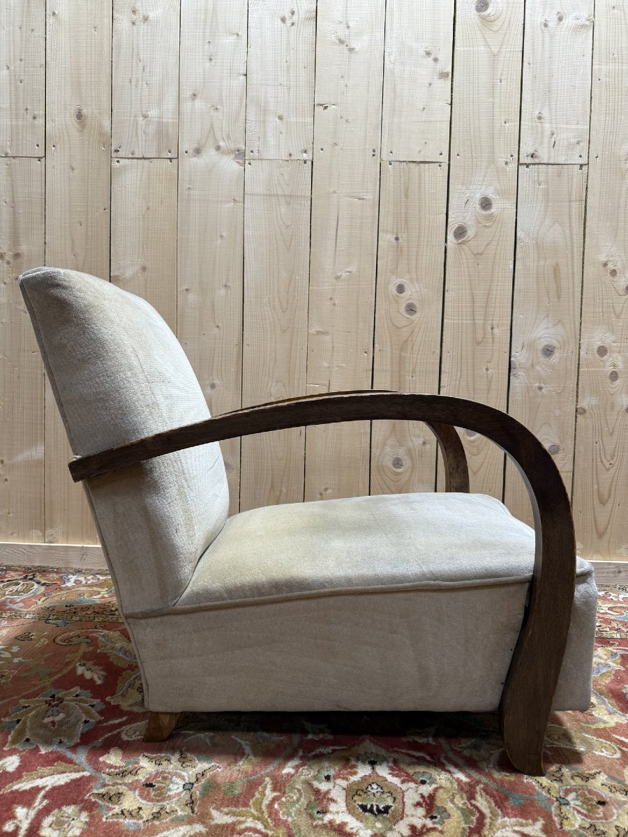 Art Deco Style Lounge Chair-photo-1