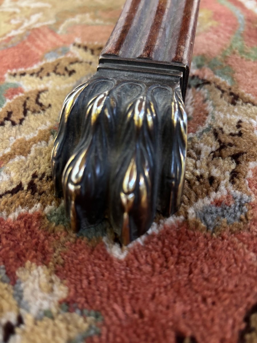 Table à manger à tambour de style anglais-photo-6