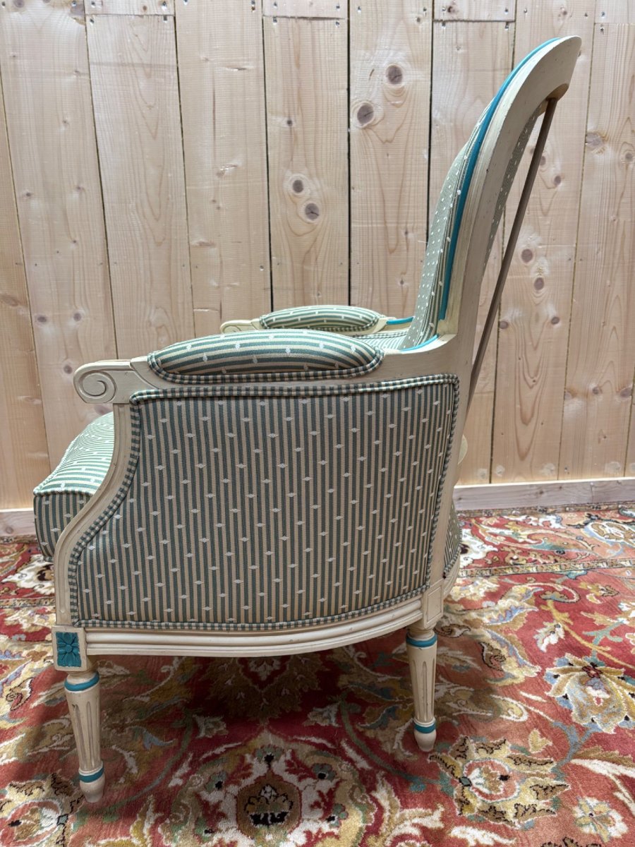 Louis XVI Style Bergère-photo-2