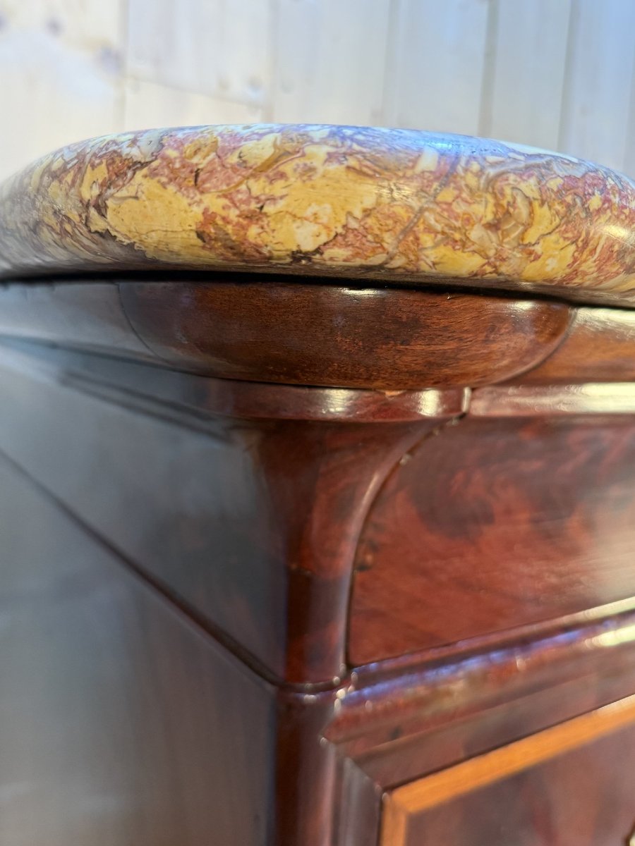 Louis Philippe Period Mahogany Chest Of Drawers-photo-1