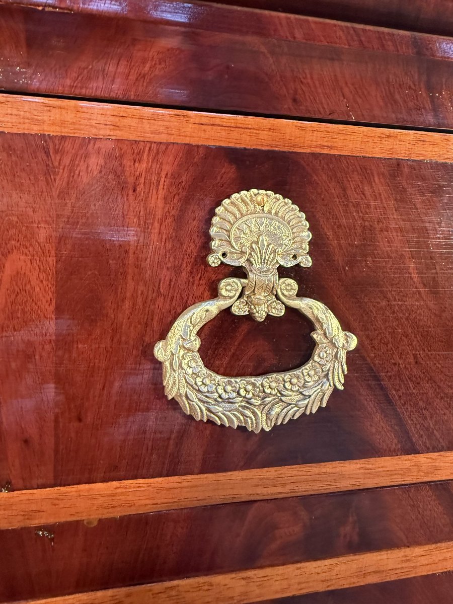 Louis Philippe Period Mahogany Chest Of Drawers-photo-4