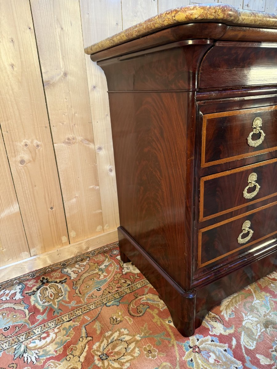 Louis Philippe Period Mahogany Chest Of Drawers-photo-7