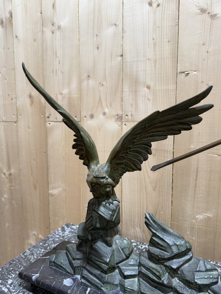 Regule Déco "man Hunting An Eagle"-photo-3