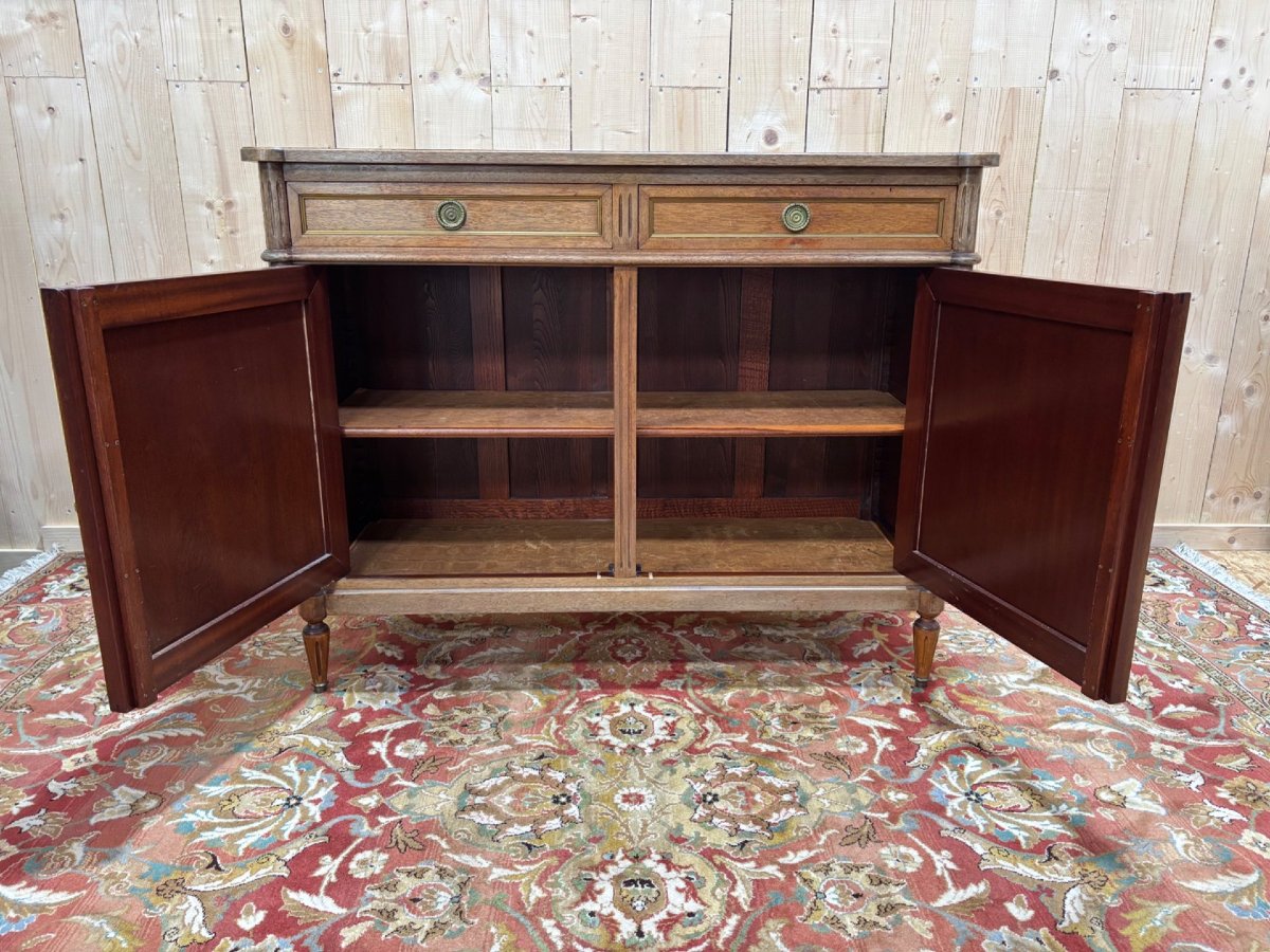 Louis XVI Style Low Sideboard-photo-3