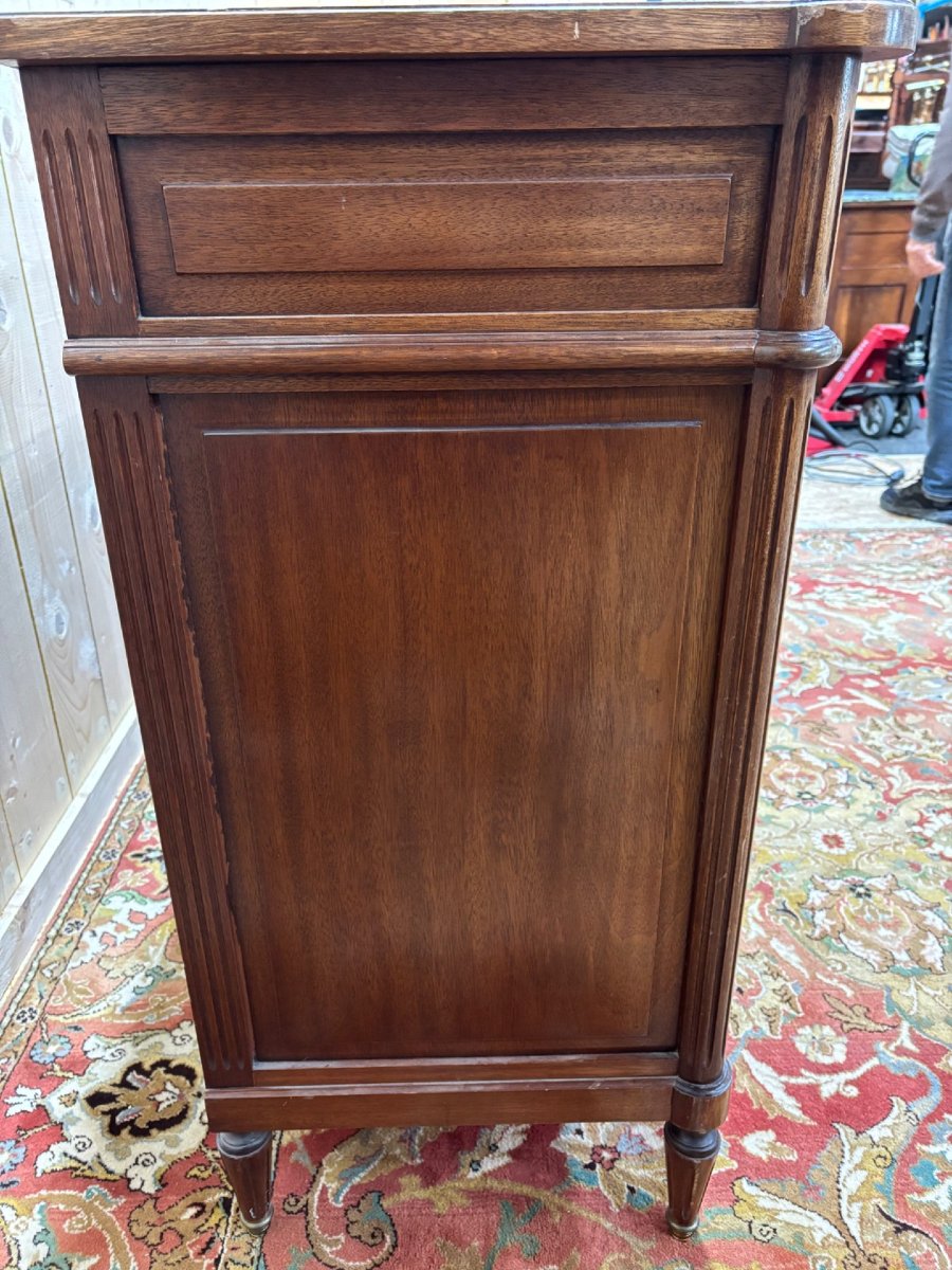 Louis XVI Style Low Sideboard-photo-7