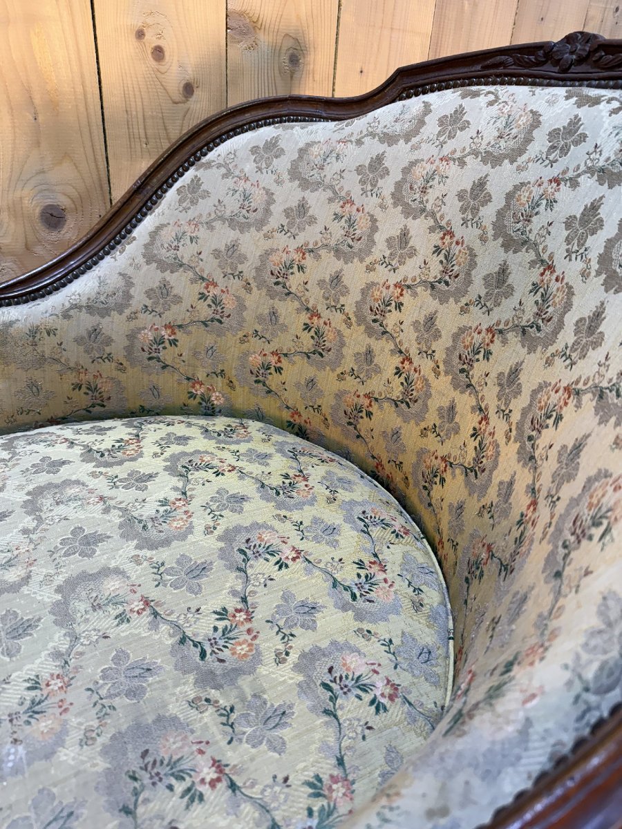 Duchess On A Boat - Louis XV Period Chaise Longue-photo-5