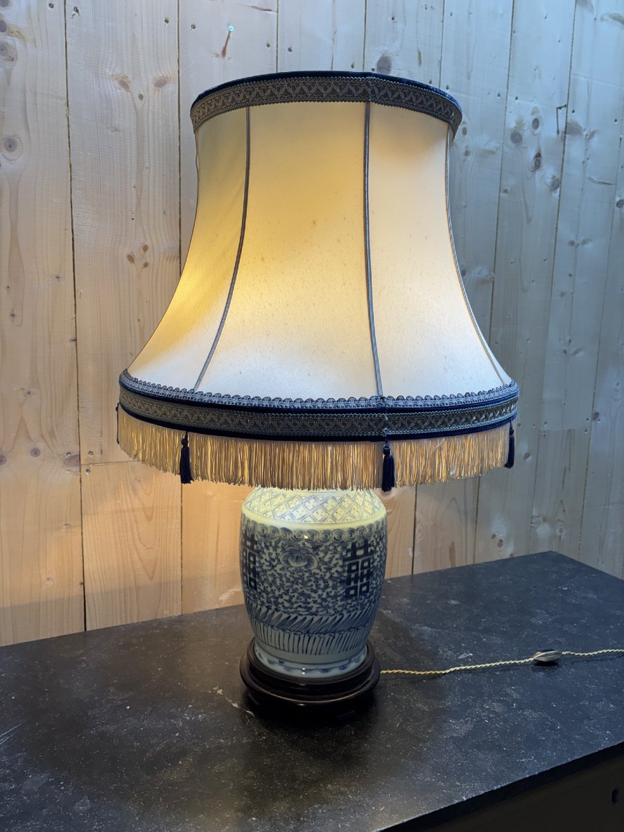 Lampe en porcelaine émaillée-photo-6