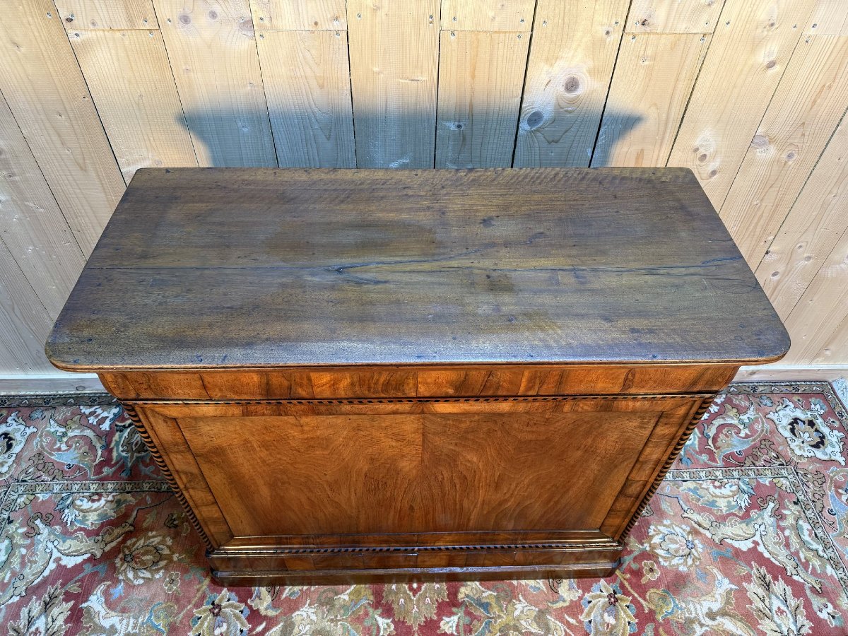 Comptoir de magasin en noyer époque Louis Philippe-photo-2