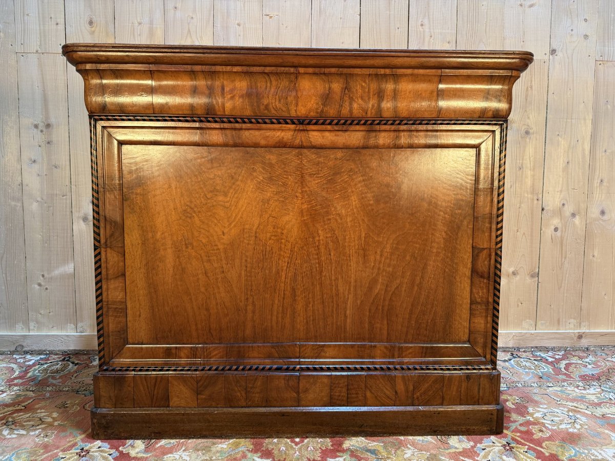 Comptoir de magasin en noyer époque Louis Philippe-photo-4