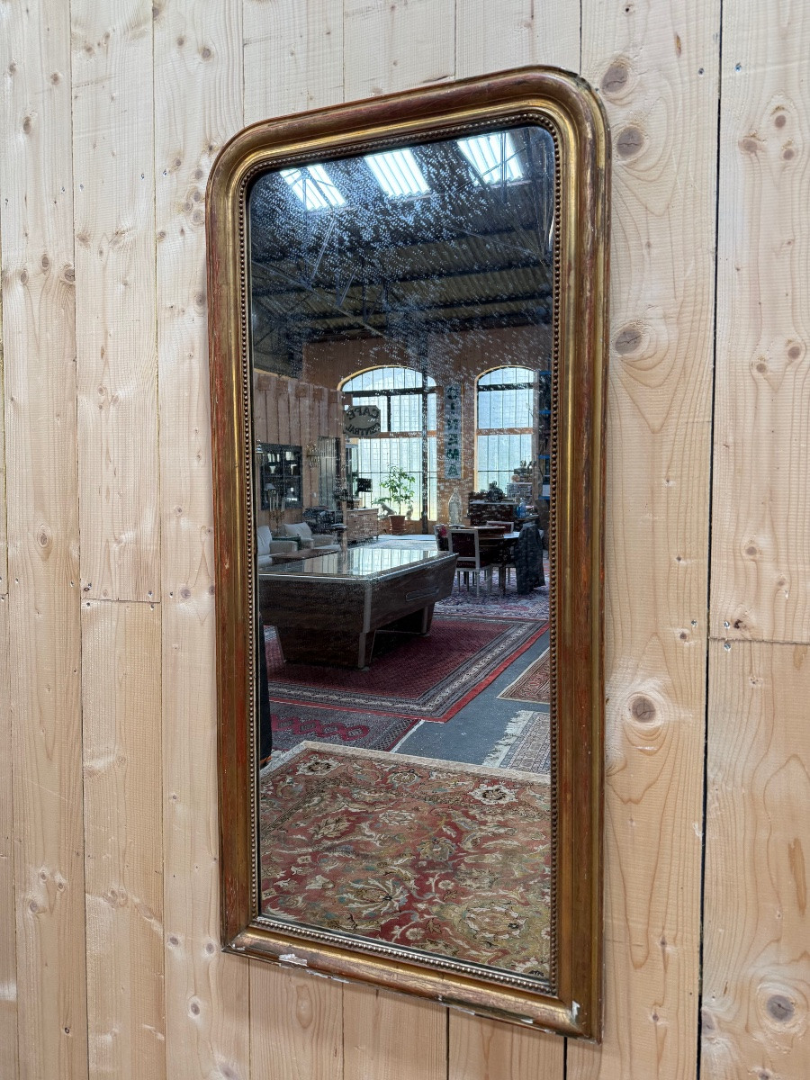 One Of Them Is A Gilded Mirror From The Louis Philippe Period. -photo-3