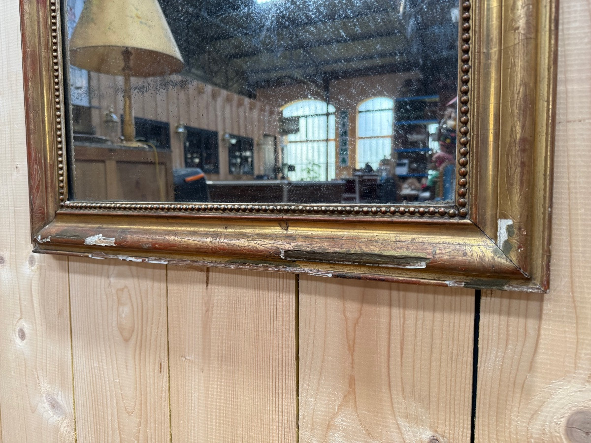One Of Them Is A Gilded Mirror From The Louis Philippe Period. -photo-4