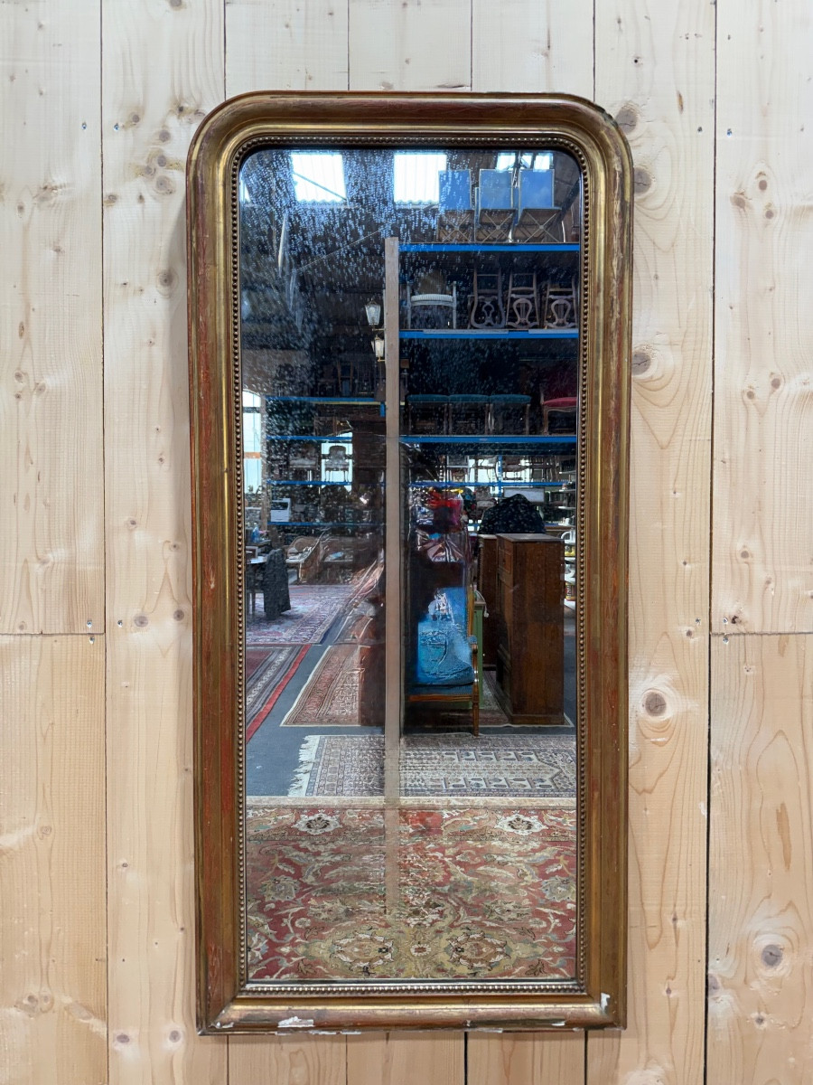 One Of Them Is A Gilded Mirror From The Louis Philippe Period. 