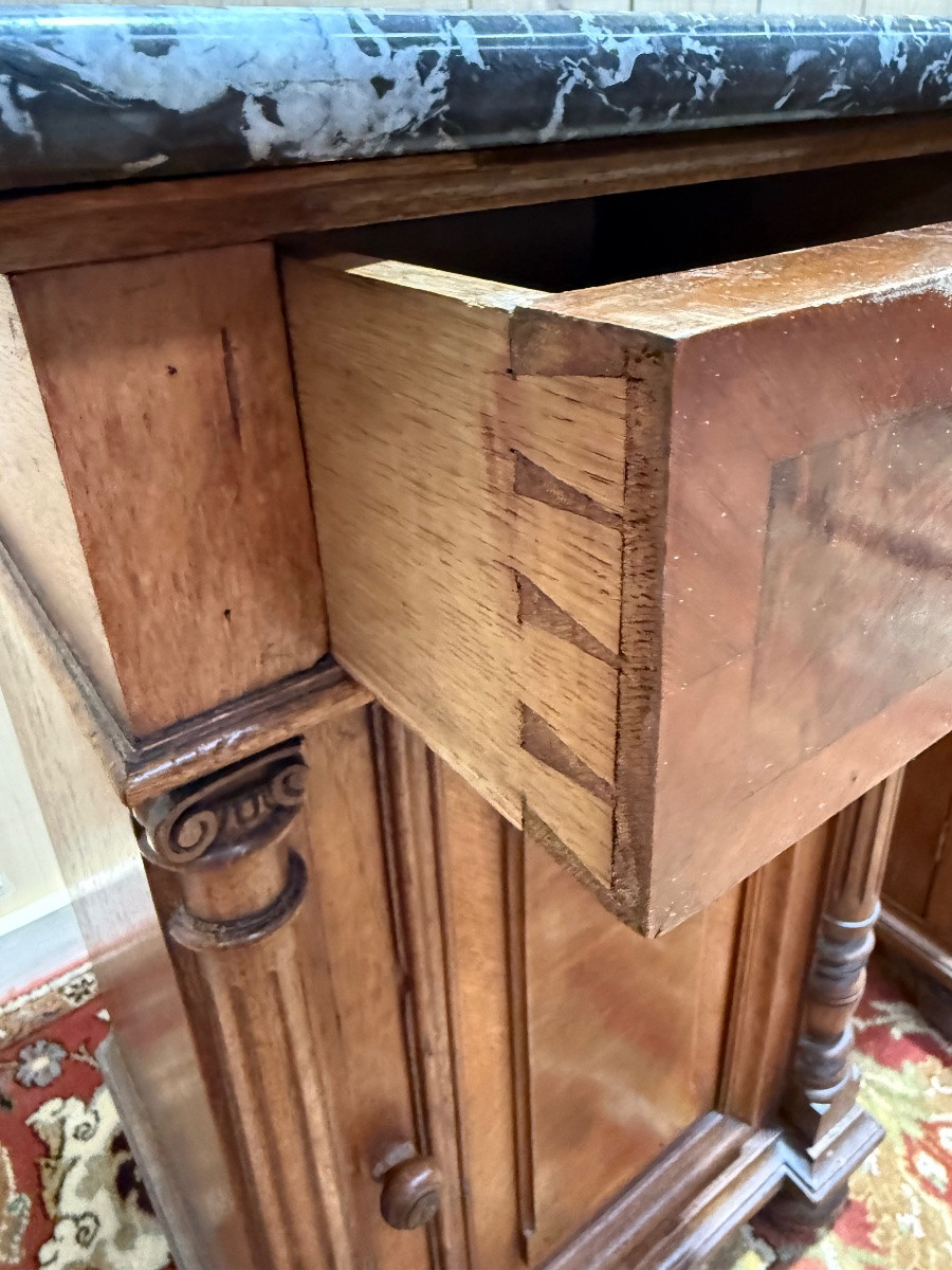 Pair Of Napoleon III Period Bedside Tables-photo-1