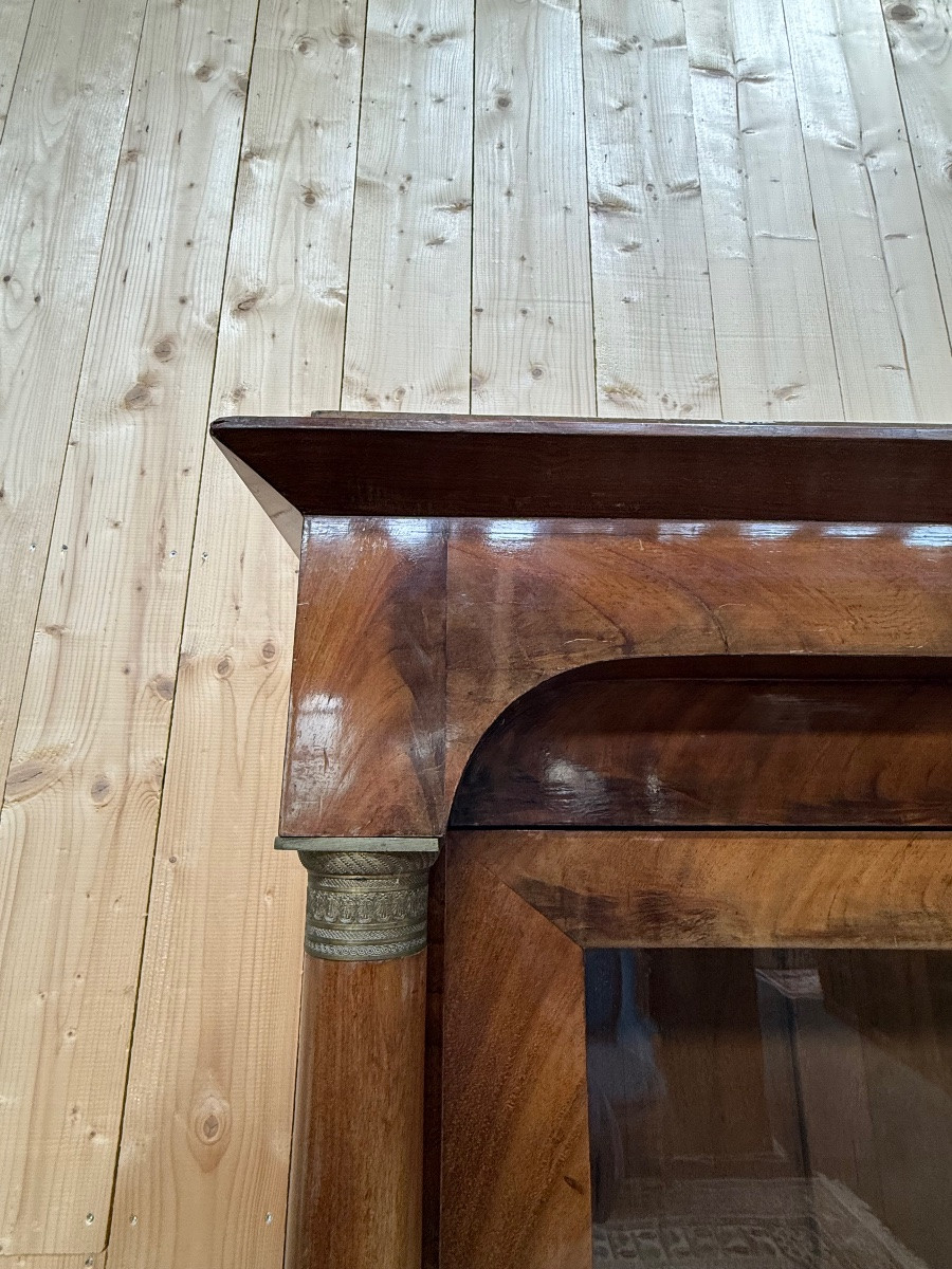 Bibliothèque - Vitrine de style Empire -photo-2