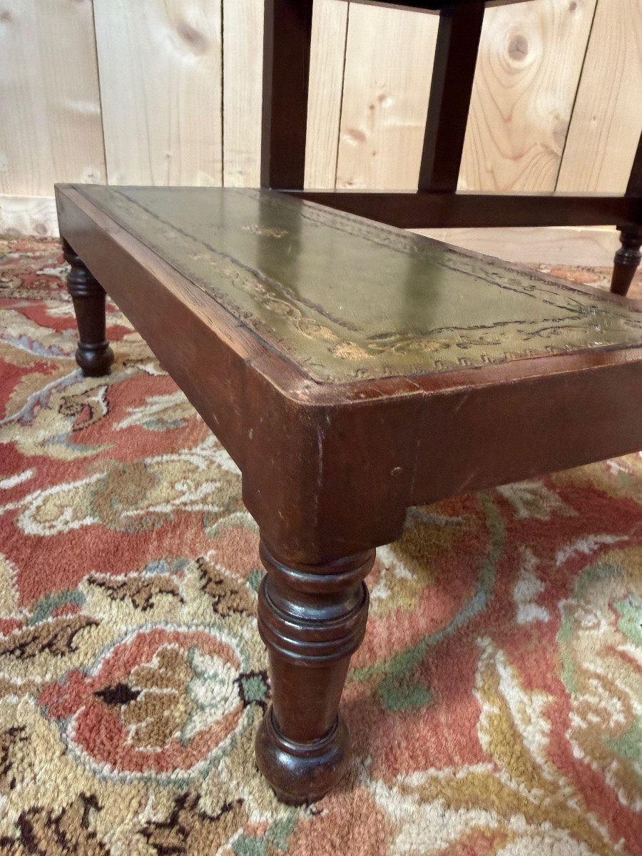 Escalier - Escabeau de bibliothèque de style Anglais-photo-2