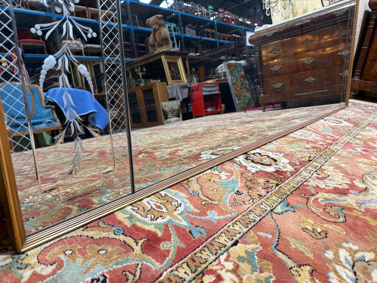 Art Nouveau/venetian Style Bistro/brasserie Mirror -photo-4